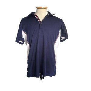 Galvin Green Golf Polo Size Large Navy Red White